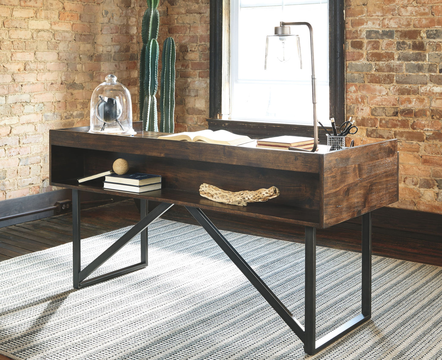Starmore - Home Office Desk - Brown