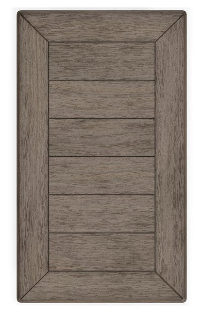 Tyler Creek - Chair Side End Table - Black / Gray