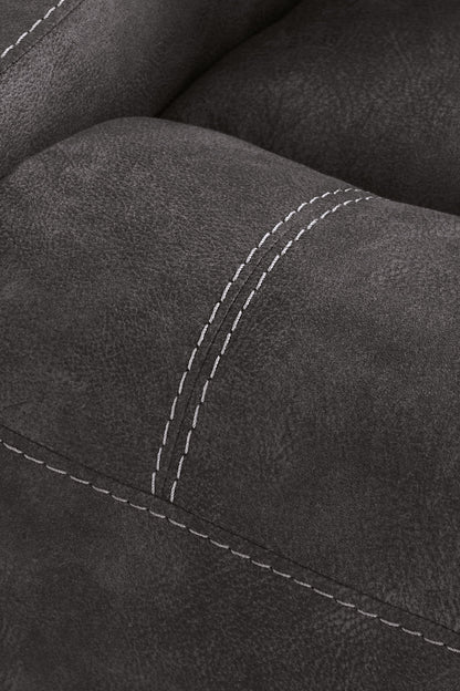 Brysonview - Reclining Sofa - Charcoal