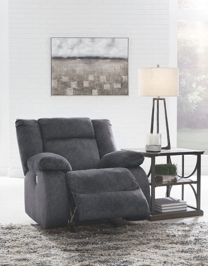 Burkner - Power Rocker Recliner - Marine