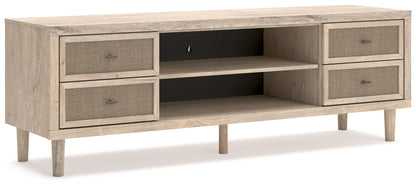 Cielden - Extra Large TV Stand - Two-tone