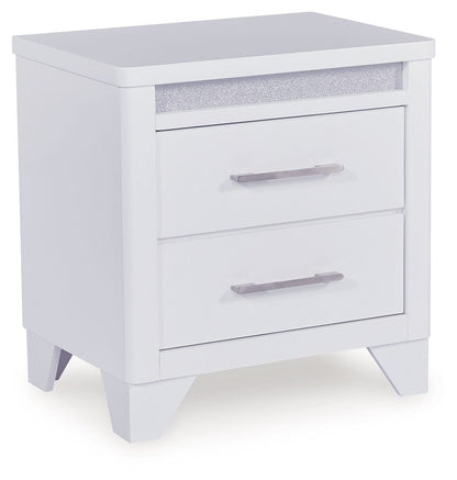 Jarlee - 4 Pc. - King Panel Bed, Dresser, Mirror And Nightstand - White