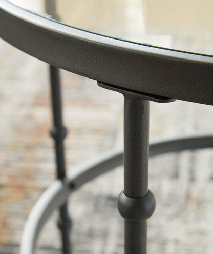 Kellyco - Occasional Table Set (Set of 3) - Gunmetal