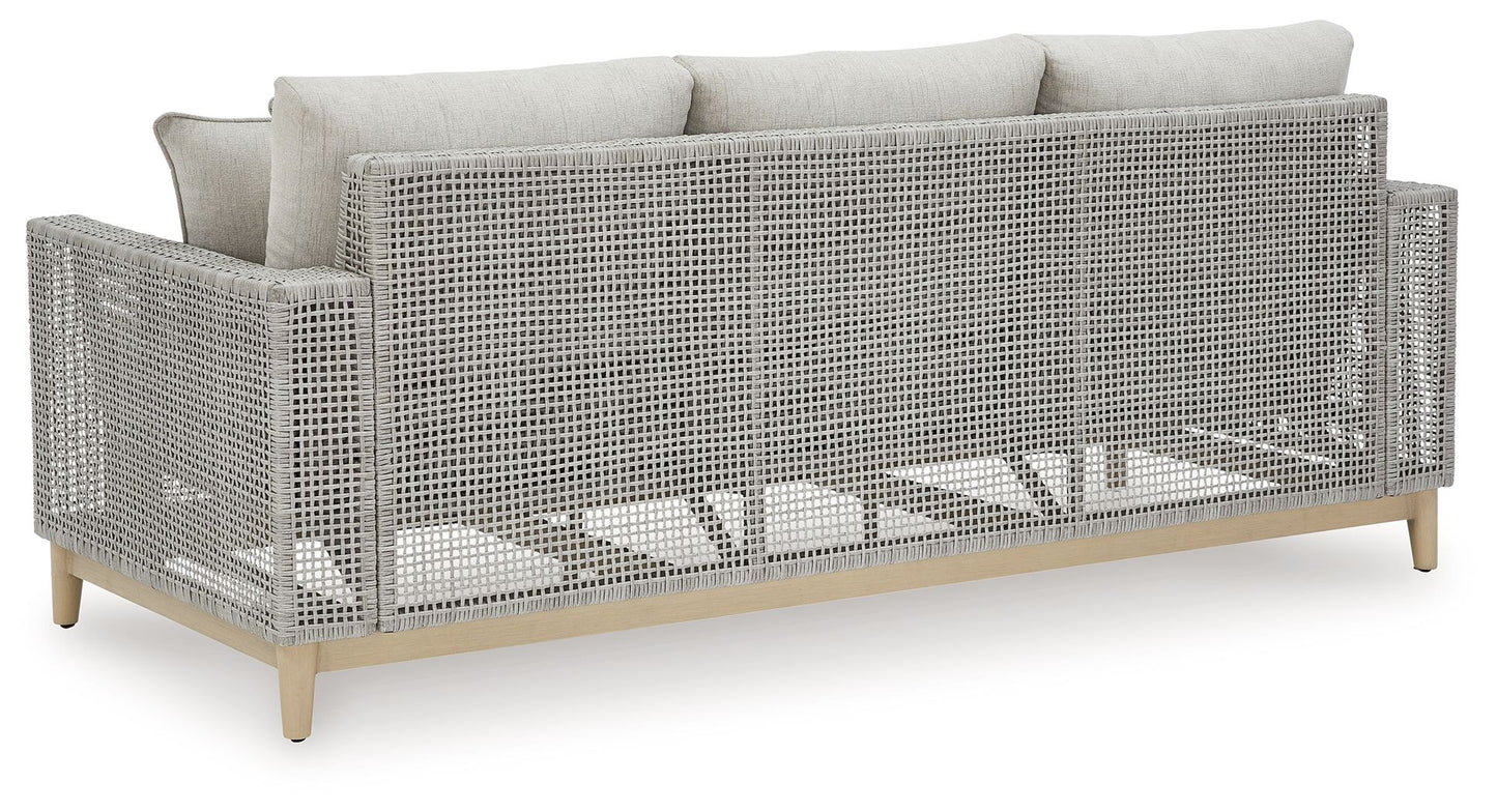 Seton Creek - 4 Pc. - Lounge Set - Gray