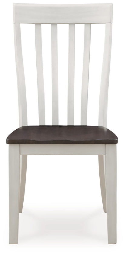 Darborn - Dining Room Side Chair (Set of 2) - Gray / Brown