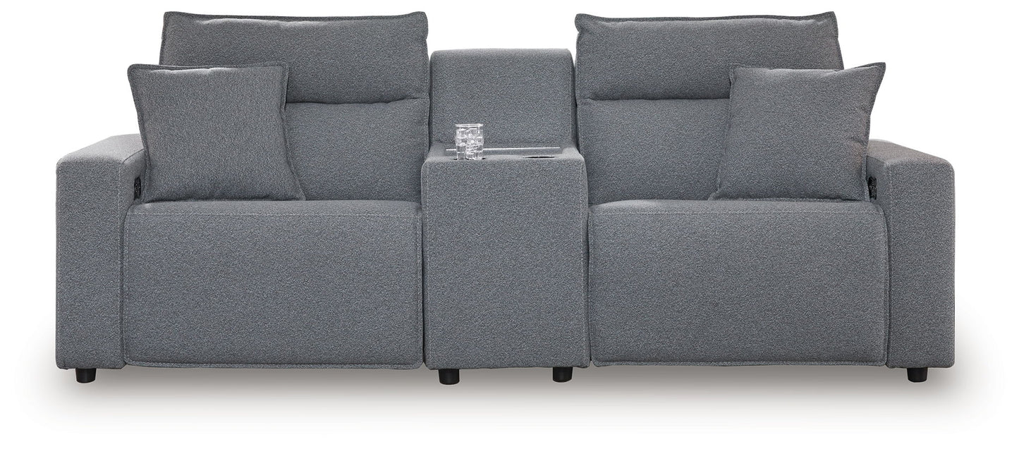 ModMax II - Salt And Pepper - Reclining Sectional