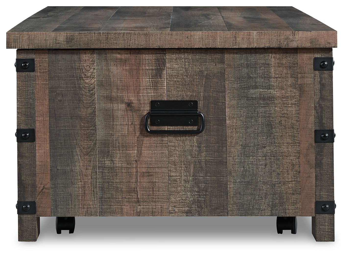 Hollum - Lift Top Cocktail Table - Rustic Brown