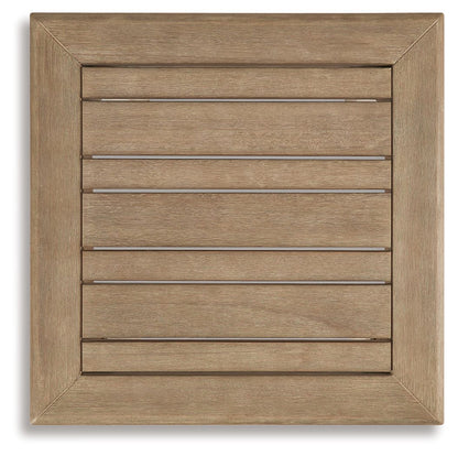 Gerianne - Square End Table - Brown