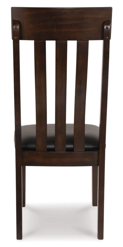 Haddigan - Dining UPH Side Chair (Set of 2) - Dark Brown