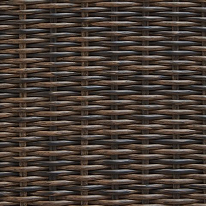 Monterey Point - Round Fire Pit Table - Dark Brown