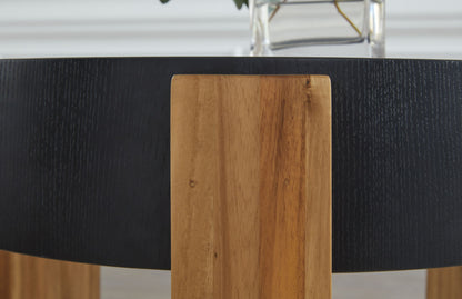 Breenmore - Occasional Table Set (Set of 2) - Black / Natural