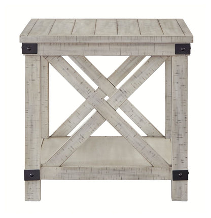 Carynhurst - Rectangular End Table - Whitewash