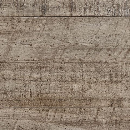 Krystanza - TV Stand with Wide Fireplace Insert - Weathered Gray