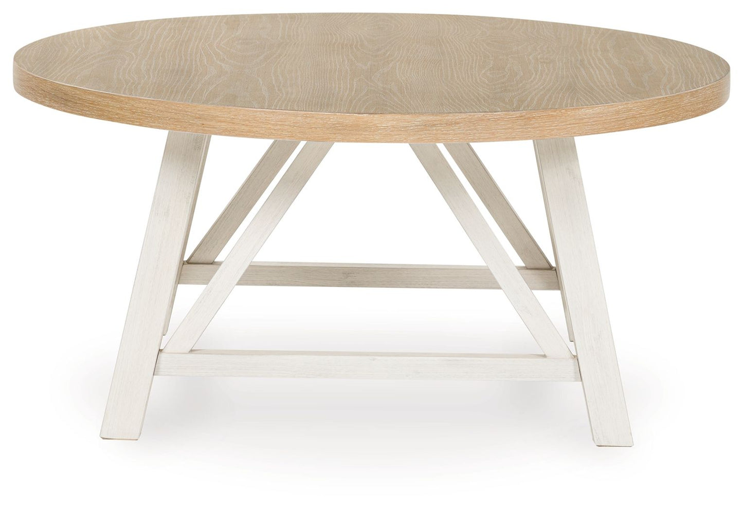 Fawndell - Occasional Table Set (Set of 3) - Antique White / Brown