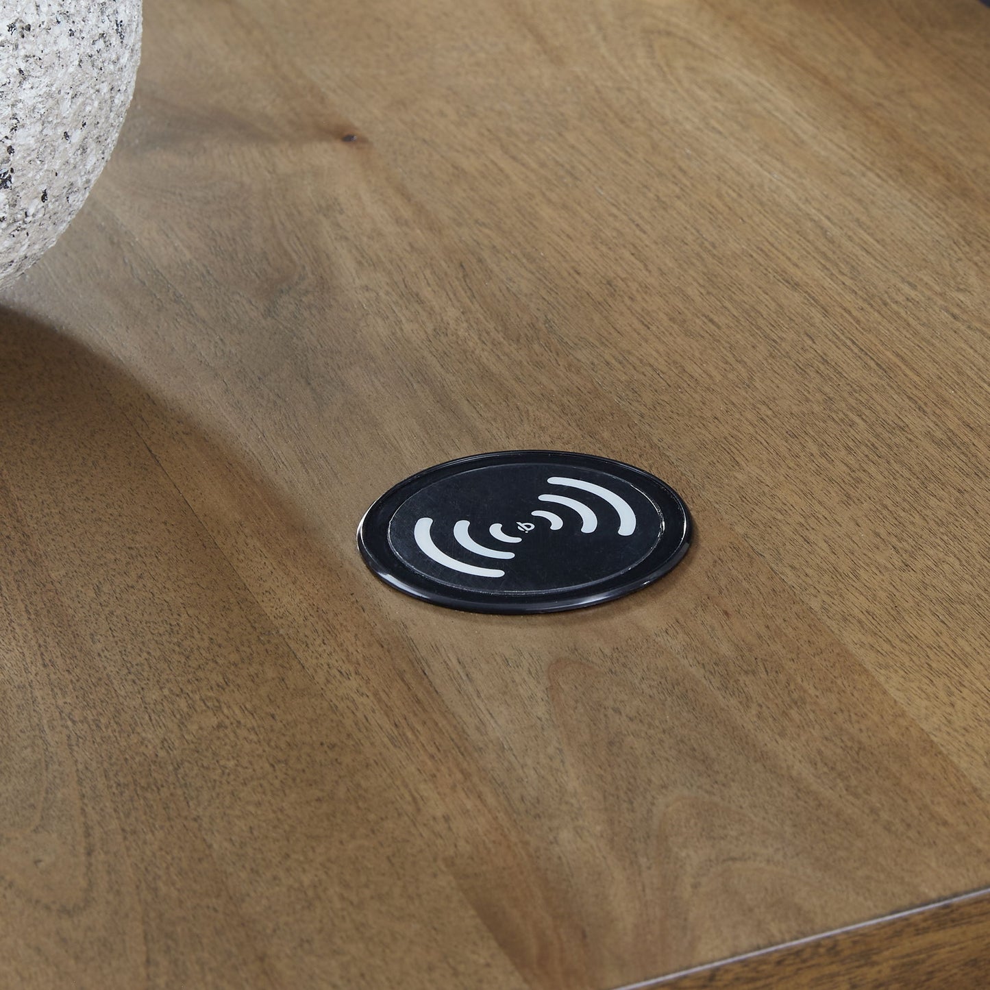 Torlanta - Chair Side End Table - Brown
