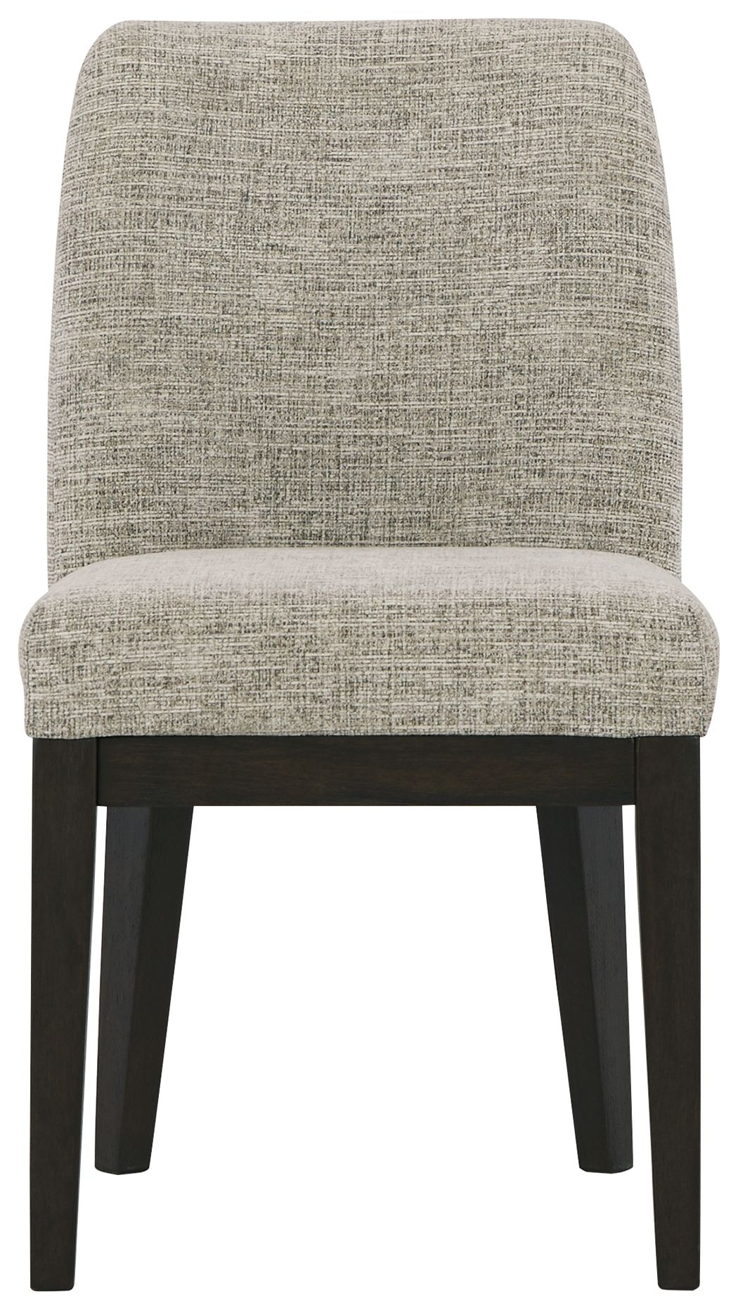 Burkhaus - Dining UPH Side Chair (Set of 2) - Beige / Dark Brown
