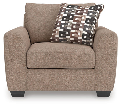 Triston-Peaks - Chair And A Half - Suede