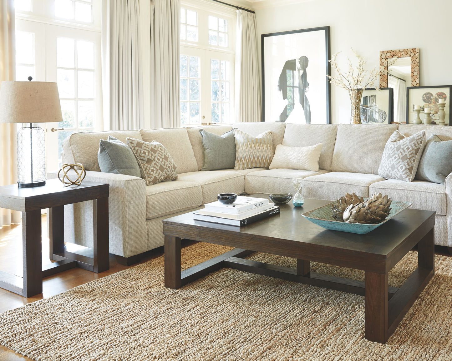 Watson - Square End Table - Dark Brown