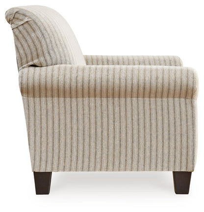 Valerani - Sofa, Loveseat, Accent Chair - Sandstone