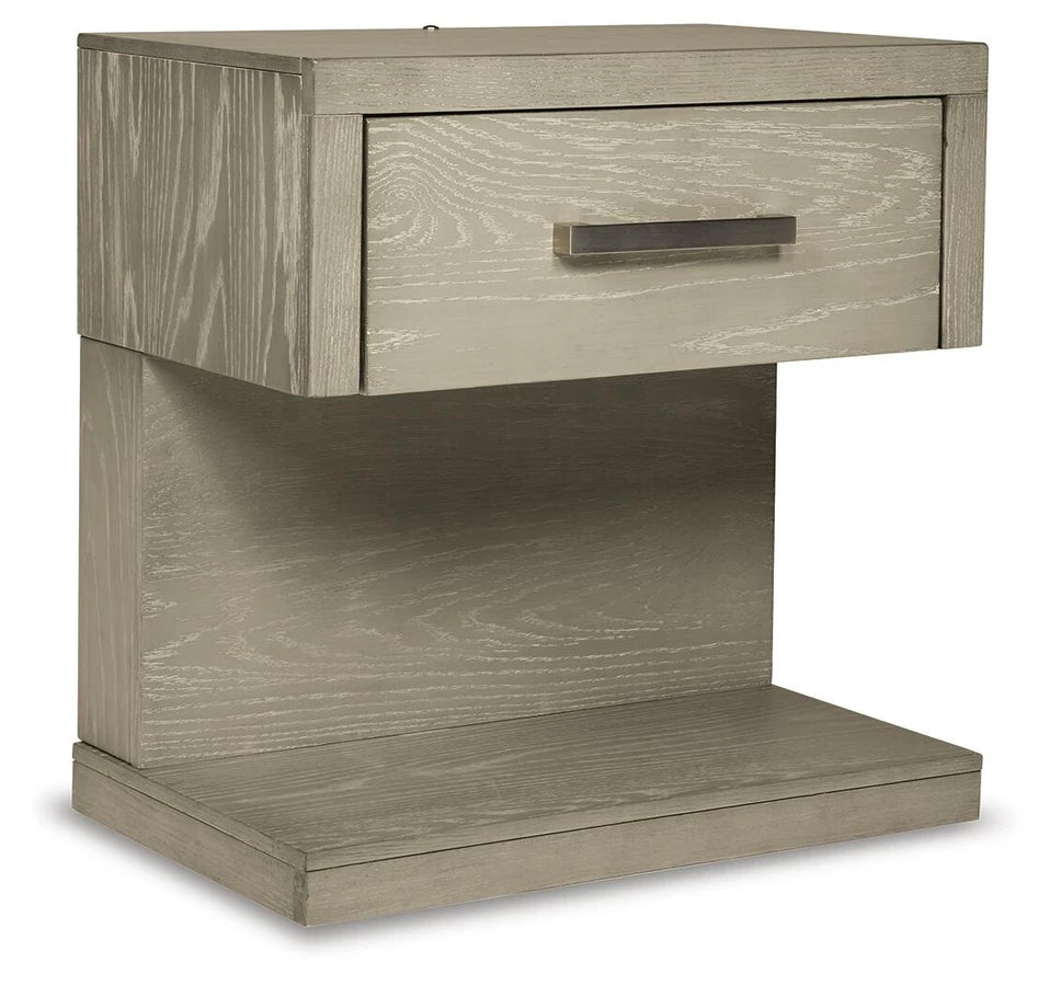 Fawnburg 26" 1 Drawer Charging Nightstand