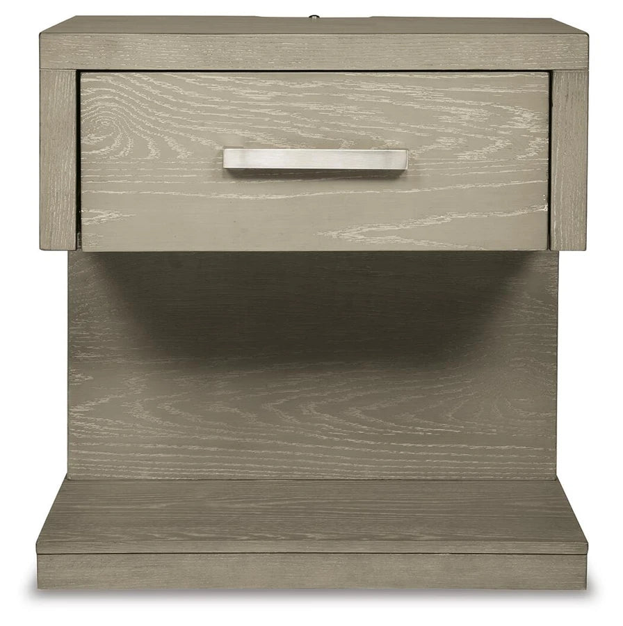 Fawnburg 26" 1 Drawer Charging Nightstand
