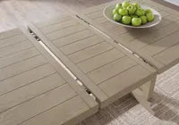 Vallardia RECT Dining Room EXT Table