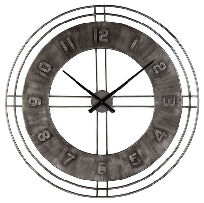 Ana Sofia - Wall Clock - Antique Gray
