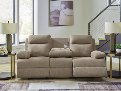 Side-Swipe - Reclining Sofa With Drop Down Table