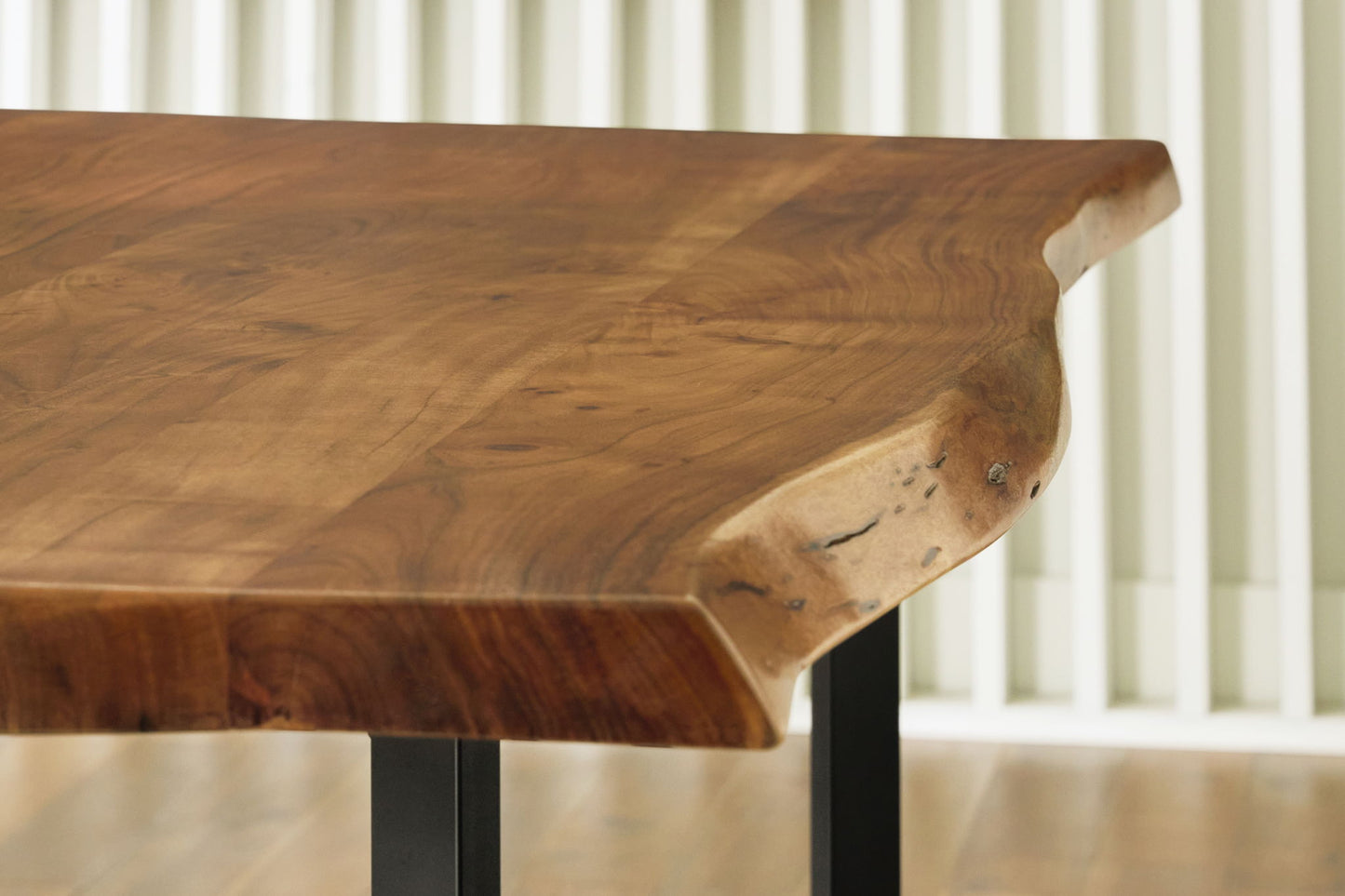Fortmaine - Rectangular Dining Room Table - Brown / Black