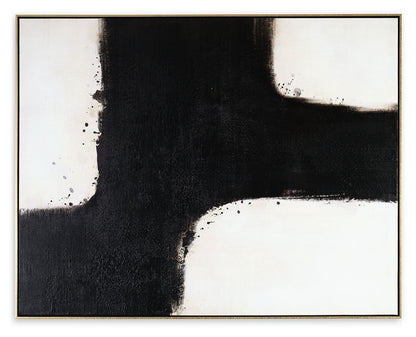 Reighlea - Wall Art - Black / White