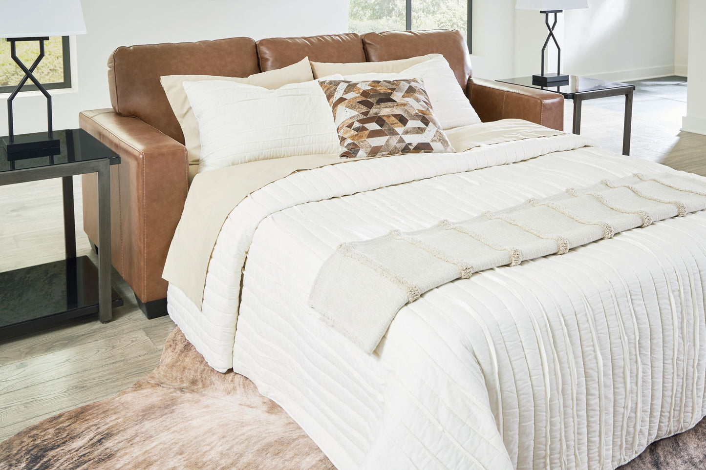 Bolsena - Queen Sofa Sleeper - Caramel
