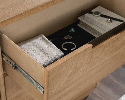 Pamaria - Two Drawer Night Stand - Light Brown
