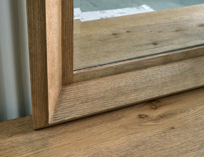 Galliden - Dresser And Mirror - Light Brown