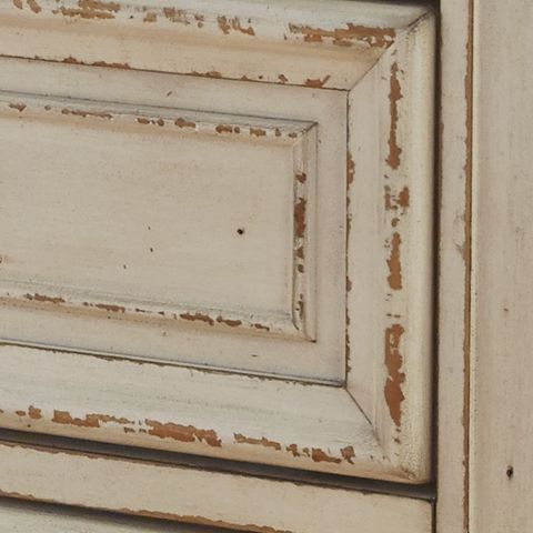 Realyn - Full UPH Panel Headboard - Chipped White