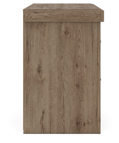 Oliandon - Two Drawer Night Stand - Light Brown