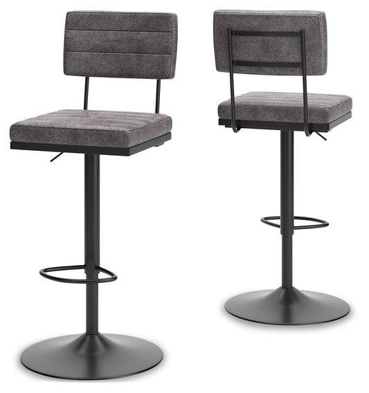 Strumford - Tall Swivel Barstool (Set of 2)