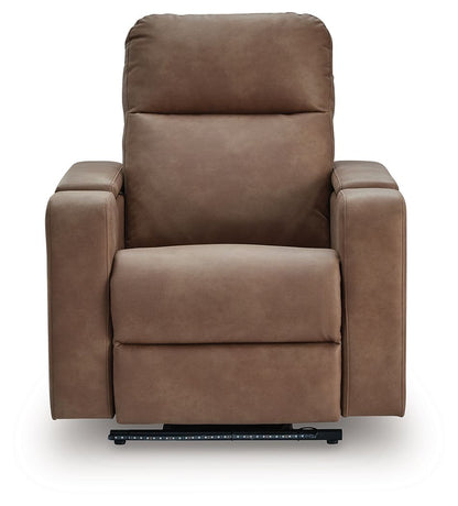 Lorrenton - Glider Power Recliner With Audio System - Caramel