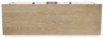 Shaybrock - Dining Room Server - Antique White / Brown