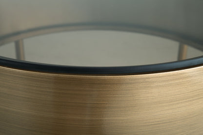 Jettaya - Occasional Table Set (Set of 3) - Brushed Brass