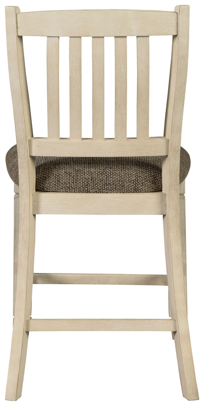 Bolanburg - Upholstered Barstool (Set of 2) - Beige
