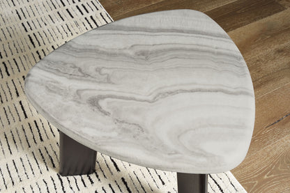 Lilyberg - Occasional Table Set (Set of 3) - Gray / Black