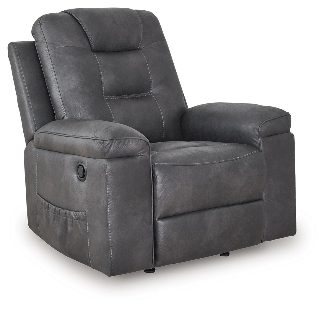 Stockworth - Rocker Recliner - Granite