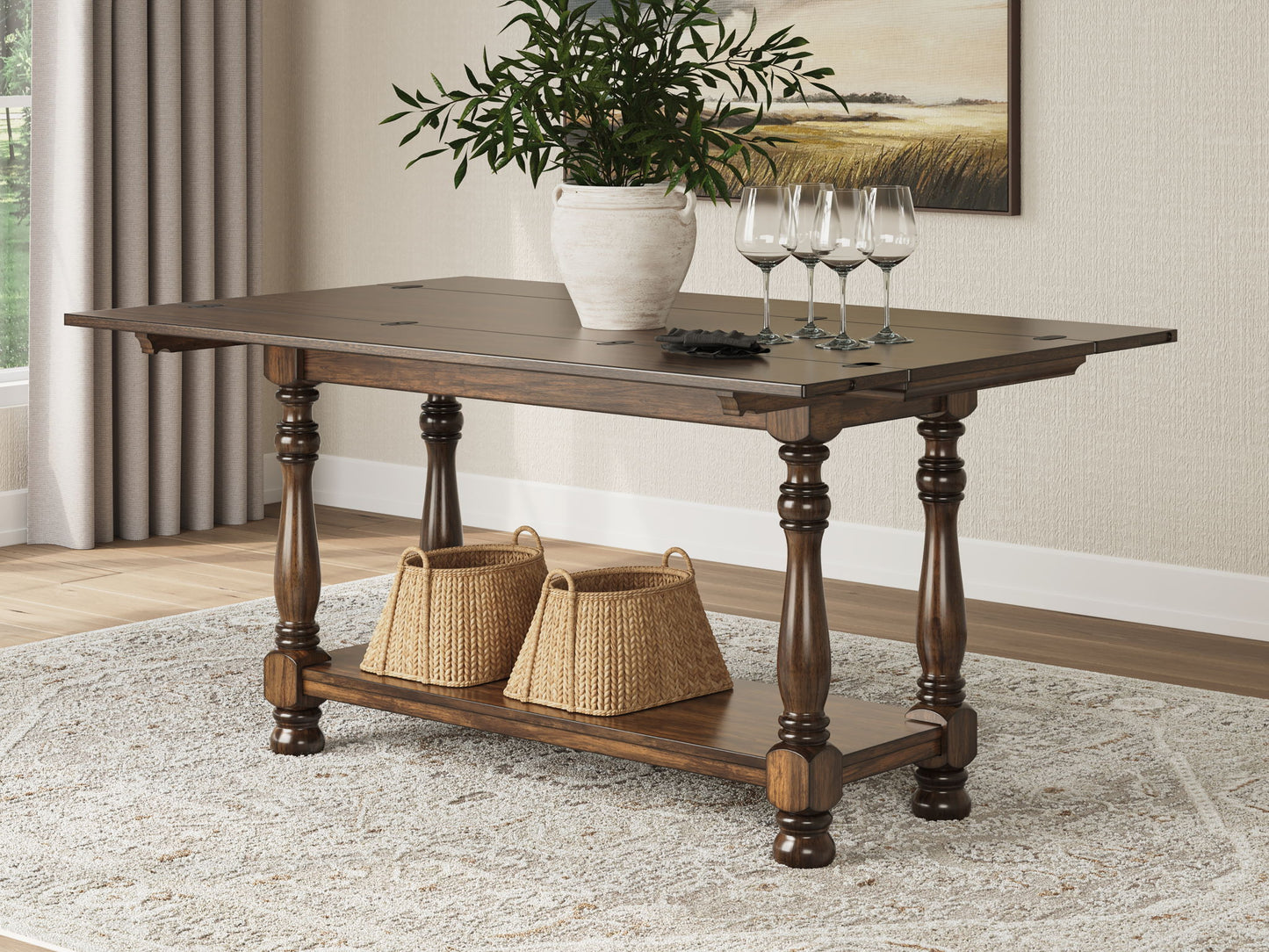 Sturlayne - Rectangular End Table - Brown