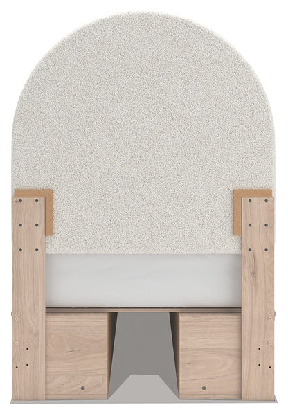 Arloster - Upholstered Panel Bed