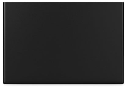 Lanolee - Two Drawer Nightstand - Black