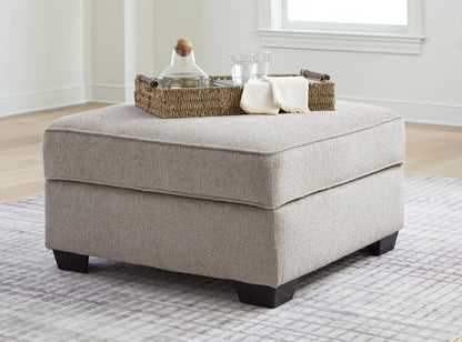 Claireah - Ottoman With Storage - Umber