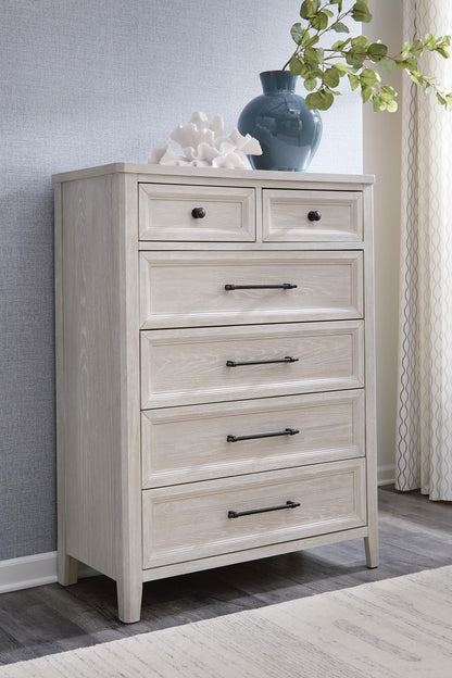 Darbonton - Six Drawer Chest - Dove White