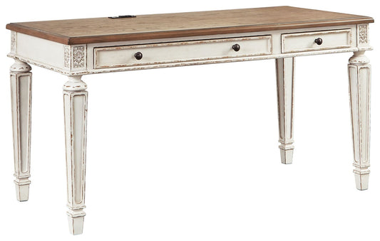 Realyn - Home Office Desk - Light Brown