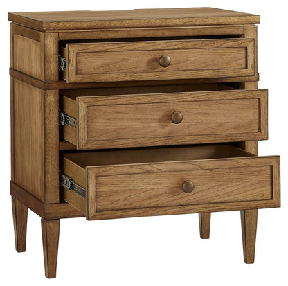 Sharlance - Brown - Three Drawer Night Stand