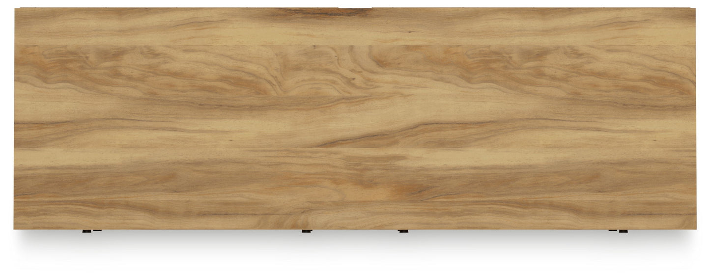 Bermacy - Six Drawer Dresser - Light Brown